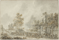 X 040-28
<br/>
De wraak van de dorpelingen
<br/>
<em>Langendijk, Dirk (1748-1805)</em>